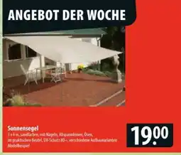 Famila Nord Ost Sonnensegel Angebot
