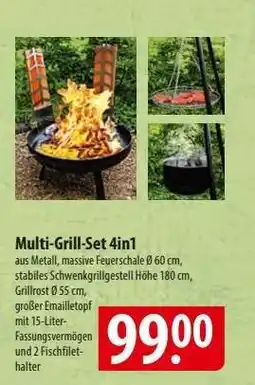 Famila Nord Ost Multi-Grill-Set 4in1 Angebot