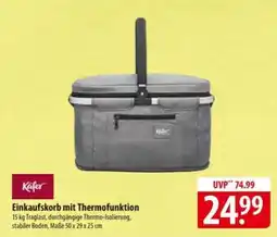 Famila Nord Ost Einkaufskorb mit Thermofunktion Angebot