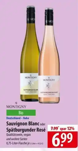 Famila Nord Ost Sauvignon Blanc oder Spätburgunder Rosé Angebot