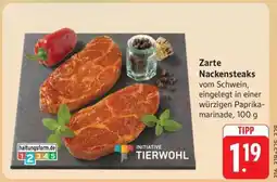 Edeka Zarte Nackensteaks Angebot
