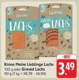 Edeka Krone Meine Lieblinge Lachs Angebot