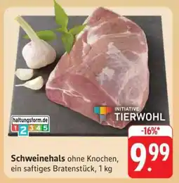Edeka Schweinehals Angebot