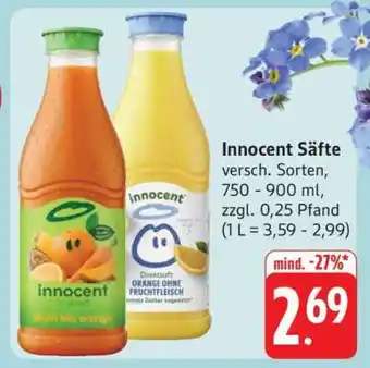 Edeka Innocent Säfte Angebot