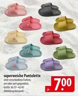 Famila Nord Ost superweiche Pantolette Angebot