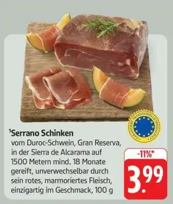 Edeka Serrano-Schinken Angebot