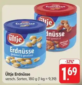 Edeka ÜLTJE Erdnüsse Angebot