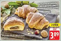 Edeka Plunder-Nuss-Hörnchen Angebot