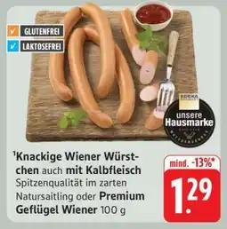 Edeka Knackige Wiener Würstchen Angebot
