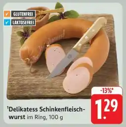 Edeka Delikatess Schinkenfleischwurst Angebot