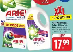 Edeka Ariel Waschmittel Angebot