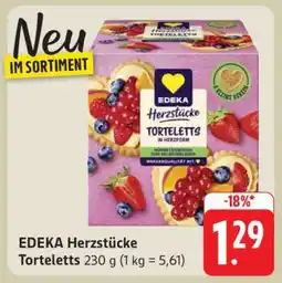 Edeka EDEKA Herzstücke Torteletts Angebot
