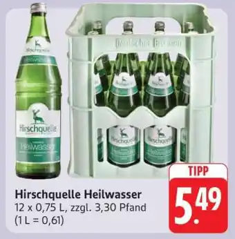Edeka Hirschquelle Heilwasser Angebot