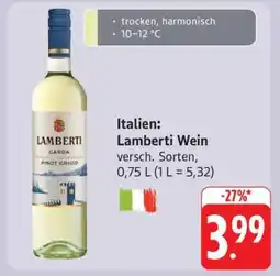 Edeka Lamberti Wein Angebot