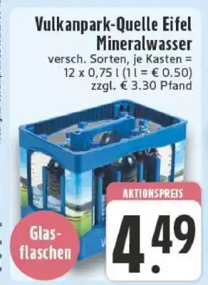 Edeka Vulkanpark-Quelle Eifel Mineralwasser Angebot