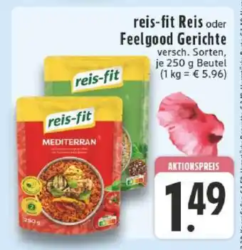 Edeka reis-fit Reis oder Feelgood Gerichte Angebot