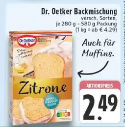Edeka Dr. Oetker Backmischung Angebot