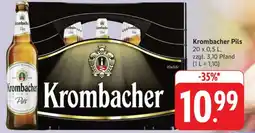 Edeka Krombacher Pils Angebot