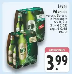 Edeka Jever Pilsener Angebot