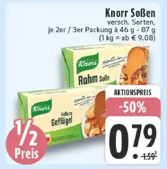Edeka KNORR Soßen Angebot