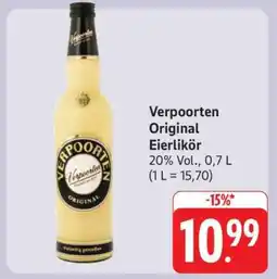 Edeka Verpoorten Original Eierlikör Angebot