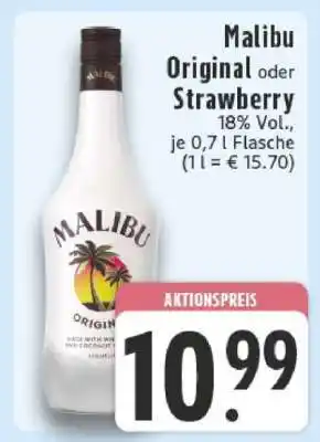 Edeka MALIBU Original oder Strawberry Angebot