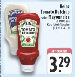 Edeka Heinz Tomato Ketchup oder Mayonnaise Angebot