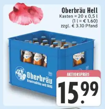 Edeka Oberbräu Hell Angebot