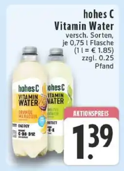 Edeka HOHES C Vitamin Water Angebot