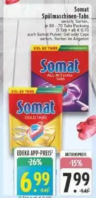 Edeka Somat Spülmaschinen-Tabs Angebot
