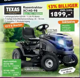 Norma Rasentraktor XC140-98 Angebot