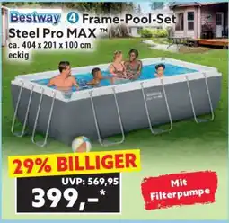 Norma Bestway 4 Frame-Pool-Set Steel Pro MAX Angebot