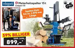 Norma 6 Meterholzspalter 15 t Angebot