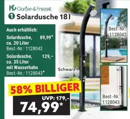 Norma Solardusche 18 l Angebot