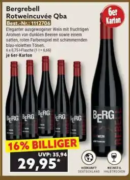 Norma Bergrebell Rotweincuvée Qba Angebot