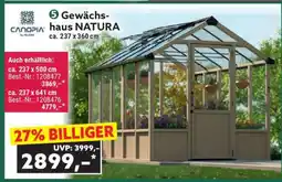 Norma Gewächshaus NATURA Angebot