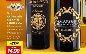 Lidl Amarone della Valpolicella Classico DOCG Angebot