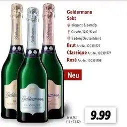Lidl Geldermann Sekt Angebot