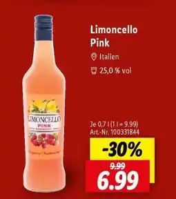 Lidl Limoncello Pink Angebot
