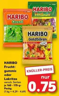 Kaufland HARIBO Frucht-gummis oder Lakritze Angebot