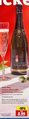 Lidl Arthur Metz Crémant d'Alsace AOP Cuvée Prestige, Schaumwein Angebot