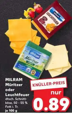 Kaufland MILRAM Müritzer oder Leuchtfeuer Angebot