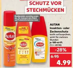 Kaufland AUTAN Insekten- oder Zeckenschutz Angebot