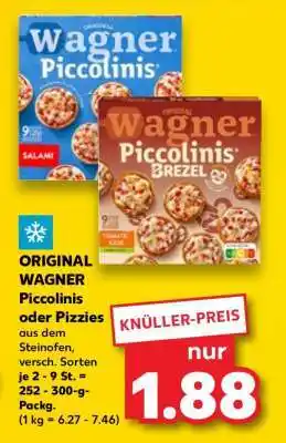 Kaufland ORIGINAL WAGNER Piccolinis oder Pizzies Angebot
