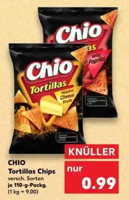 Kaufland CHIO Tortillas Chips Angebot