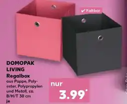 Kaufland DOMOPAK LIVING Regalbox Angebot