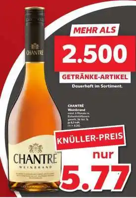 Kaufland Chantré Weinbrand Angebot