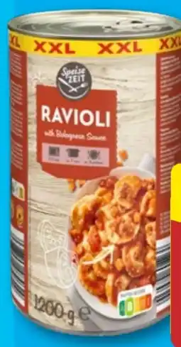 Aldi Nord Speise Zeit Ravioli XXL Angebot