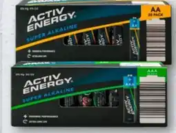Aldi Nord Activ Energy Alkaline-Batterien Angebot