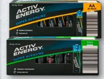 Aldi Nord Activ Energy Alkaline-Batterien Angebot